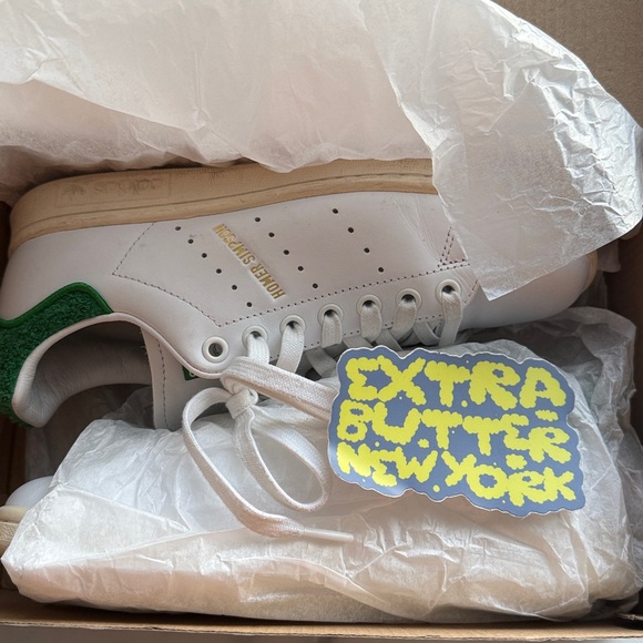 Homer Simpson Stan Smith Adidas size 7 W/ 5.5 M - Picture 11 of 11